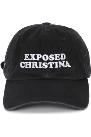 ENFANTS RICHES DEPRIMES Embroidered-slogan baseball cap
