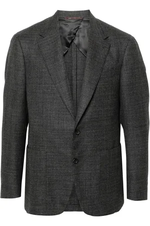 CANALI Wool single-breasted blazer