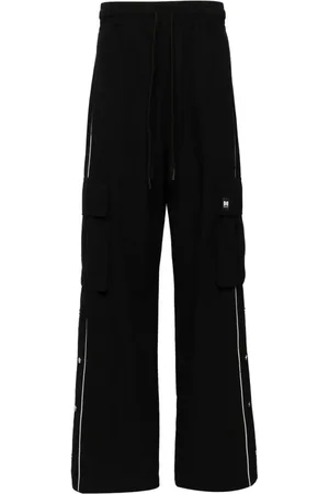 Nahmias Side press-stud detailing cargo trousers