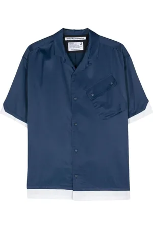 WHITE MOUNTAINEERING Camp-collar layered shirt