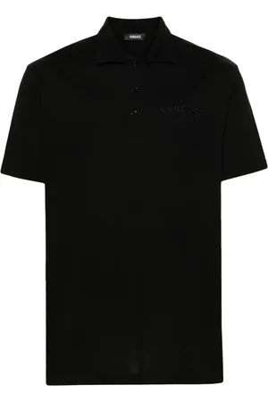 VERSACE Milano Stamp polo shirt