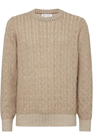 Brunello Cucinelli Cable-knit cashmere jumper
