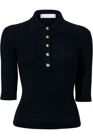 Proenza Schouler Knitted cotton-silk blend top