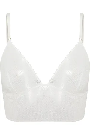 Kiki de Montparnasse Triangle-cup crochet bra