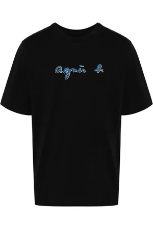 AGNÈS B. Logo-print cotton T-shirt