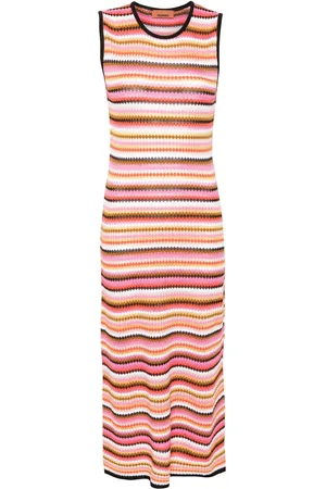 Missoni Striped midi dress