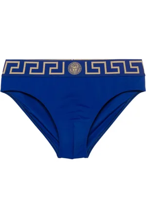 VERSACE Greca Border swim briefs