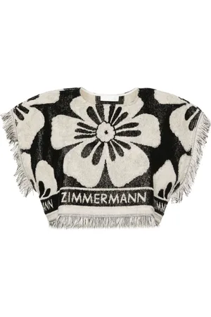 ZIMMERMANN Halliday cotton crop top