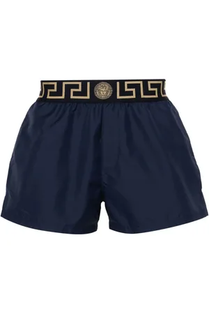 VERSACE Greca Border swim shorts