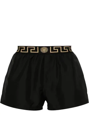 VERSACE Greca Border swim shorts