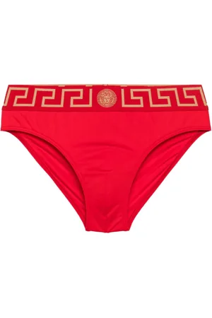 VERSACE Greca Border swim briefs