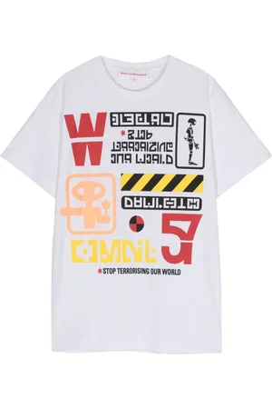 WALTER VAN BEIRENDONCK Electric-T cotton T-shirt