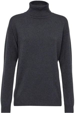 Brunello Cucinelli Roll neck cashmere-knit sweater