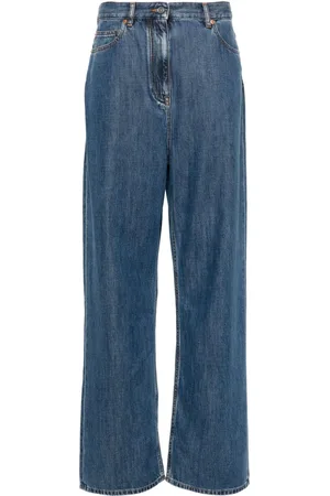 VALENTINO GARAVANI Logo-patch jeans