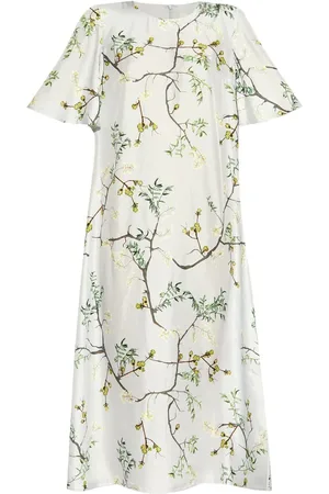 Munthe Floral-print silk maxi dress