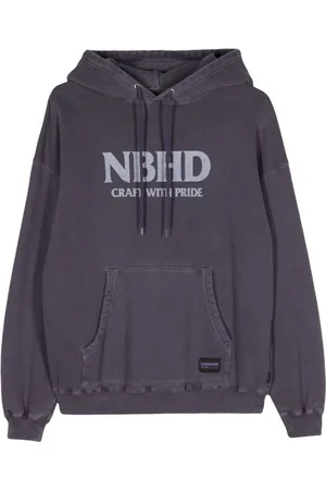 NEIGHBORHOOD Logo-print cotton hoodie