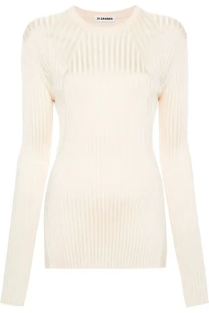 Jil Sander Ribbed-knit crew-neck jumper