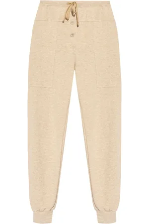 ULLA JOHNSON Logo-print cotton track pants