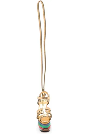 Salvatore Ferragamo Platform shoe leather keychain