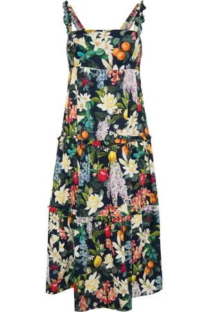 Sachin & Babi Giorno floral-print midi dress