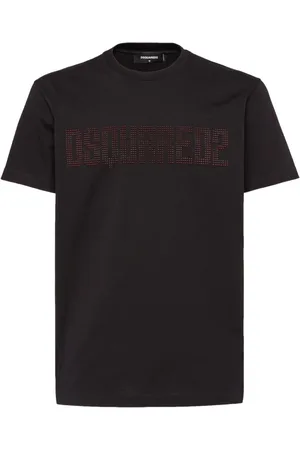 Dsquared2 Crystal-logo cotton T-shirt