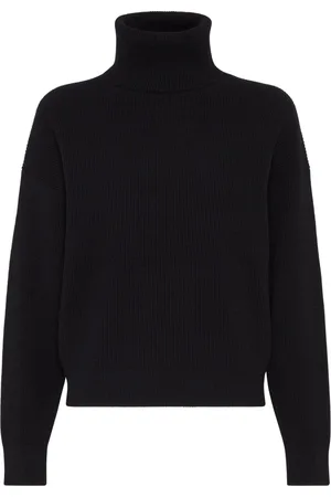 Brunello Cucinelli Roll-neck ribbed jumper