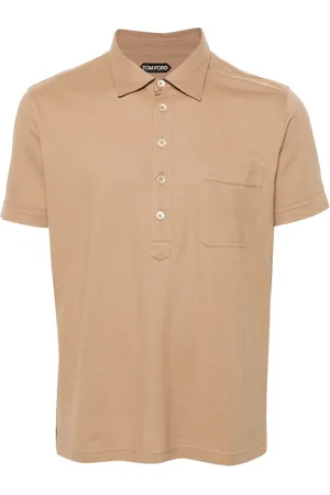 Tom Ford Piqué-weave polo shirt