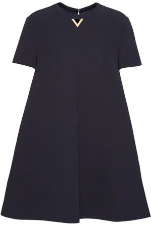 VALENTINO GARAVANI Strucutred Couture short-sleeve minidress