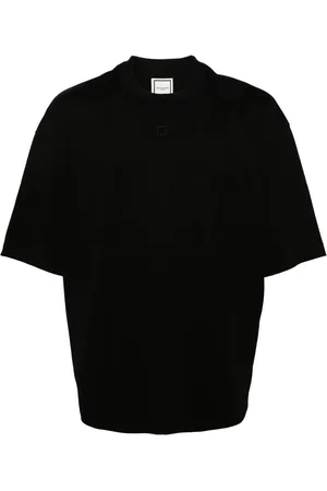 WOOYOUNGMI Logo-embroidered cotton T-shirt