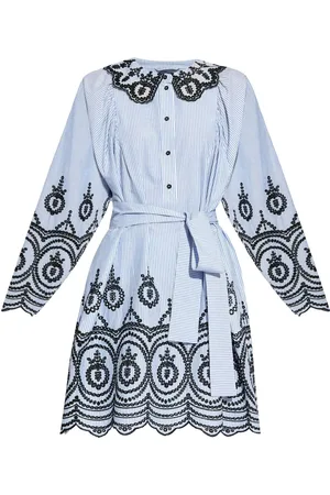 Munthe Broderie anglaise organic cotton dress