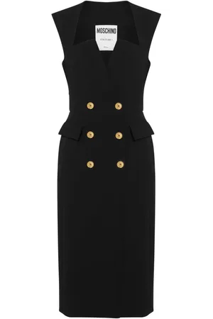 Moschino Double-breasted wrap dress