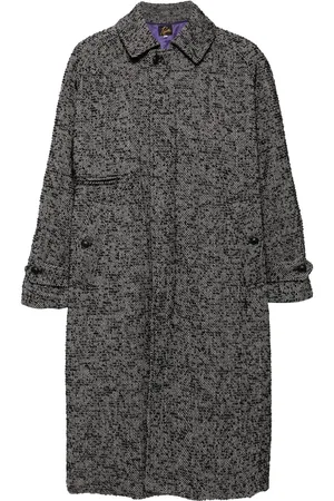 Pins & Needles Single-breasted marled coat