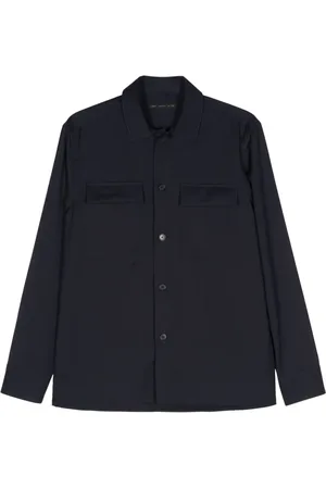 LOW BRAND Virgin wool shirt jacket