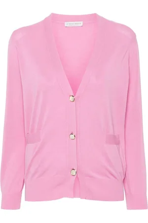 LE TRICOT PERUGIA Button-up cotton cardigan