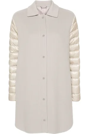 HERNO Panelled puffer coat