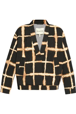 Munthe Omaha- checked quilted jacket
