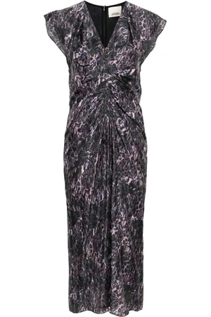 Isabel Marant Lyndsay graphic-print midi dress