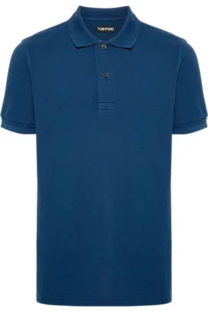 Tom Ford Button-up cotton polo shirt