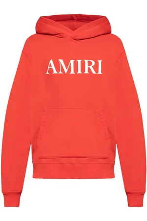 AMIRI Logo-print cotton hoodie