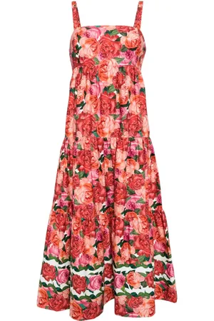 Sachin & Babi Giorno floral-print midi dress