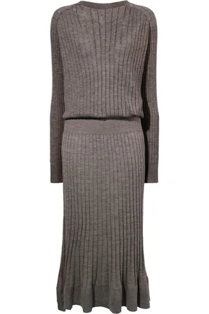 Proenza Schouler Eden ribbed-knit midi dress