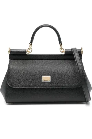 Dolce & Gabbana Medium Sicily leather tote bag