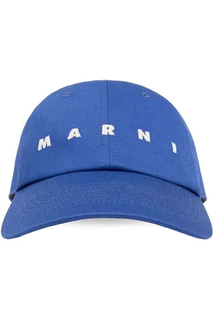 Marni Logo-embroidered cotton baseball cap
