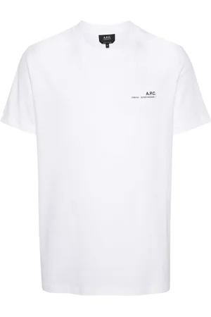 A.P.C. Logo-print cotton T-shirt
