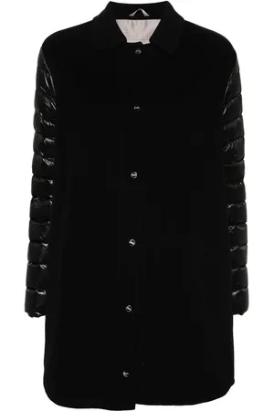 HERNO Panelled puffer coat