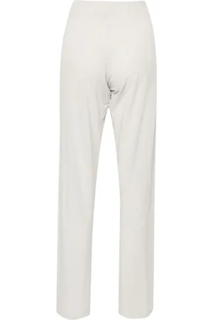 LE TRICOT PERUGIA Elasticated-waistband straight trousers
