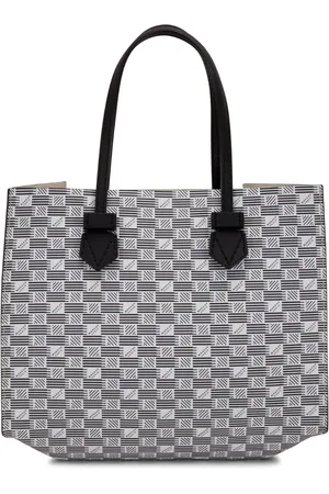 MOREAU Monogram leather tote