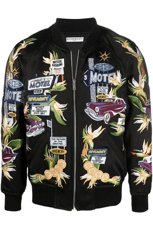 Givenchy Motel-embroidered bomber jacket
