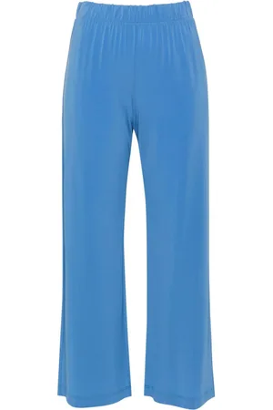 LE TRICOT PERUGIA Elasticated-waistband cropped trousers