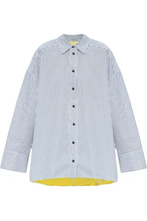 Munthe Mix-print cotton shirt